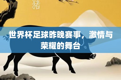 世界杯足球昨晚赛事，激情与荣耀的舞台眉山市正发家政服务有限公司