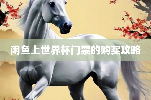 闲鱼上世界杯门票的购眉山市正发家政服务有限公司买攻略