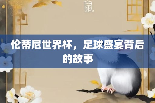 伦蒂尼世界杯，足球盛宴背后的故事