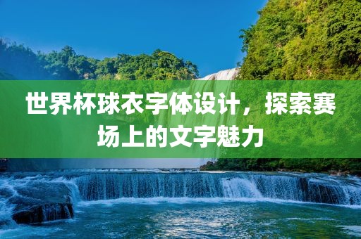 世界杯球衣字体设计，探索赛场上的文字魅力眉山市正发家政服务有限公司