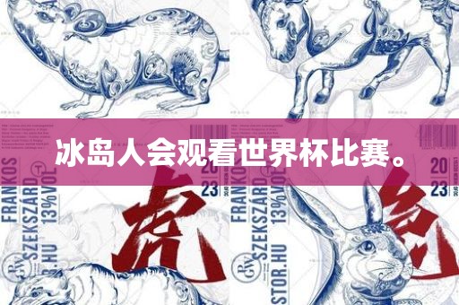 冰岛人会观看世界杯比赛。