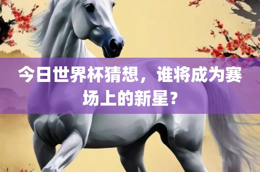今日世界杯猜想，谁将成为赛场上的新星？眉山市正发家政服务有限公司