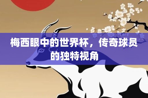 梅西眼中的世界杯，传奇球员的独特视角眉山市正发家政服务有限公司