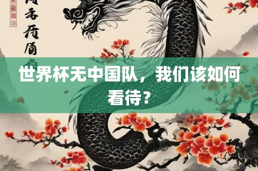 世界杯无中国队，我们该如何看待？眉山市正发家政服务有限公司