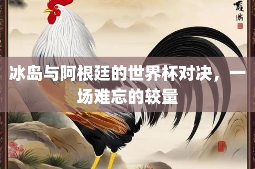 冰岛与阿根廷的世界杯对决，一场难忘的较量眉山市正发家政服务有限公司