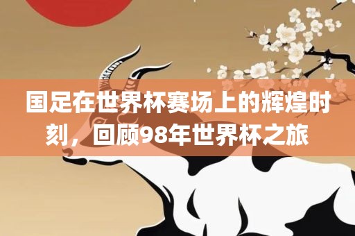 国足在世界杯赛场上的辉煌时刻，回顾98年世界杯之旅眉山市正发家政服务有限公司