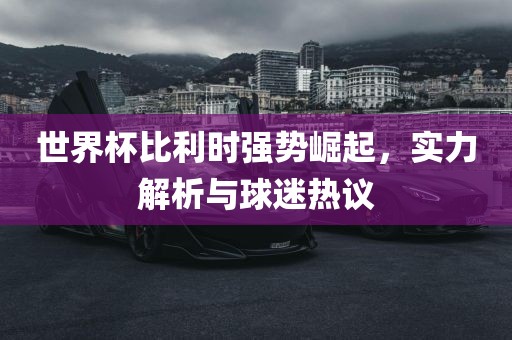 世界杯比利时强势崛起，实力解析与球迷热议眉山市正发家政服务有限公司
