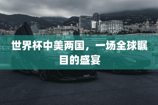 世界杯中美两国，一场全球瞩目的盛宴眉山市正发家政服务有限公司