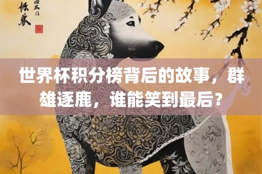 世界杯积分榜背后的故事，群雄逐鹿，谁能笑到最后？眉山市正发家政服务有限公司