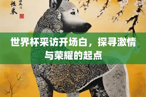 世界杯眉山市正发家政服务有限公司采访开场白，探寻激情与荣耀的起点