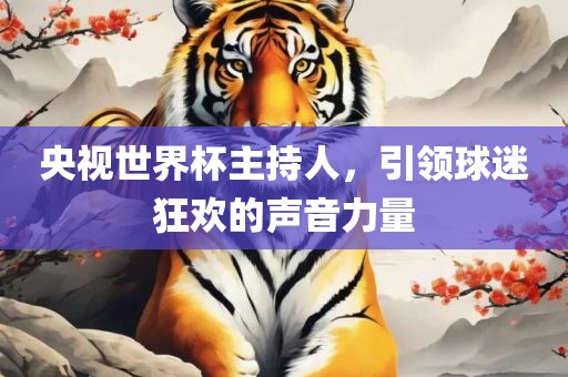 央视世界杯主持人，引领球迷狂欢的声音力量眉山市正发家政服务有限公司
