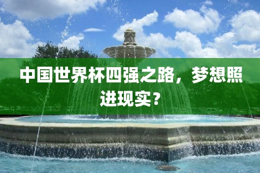 中国世界杯四强之路，梦想照进现实？眉山市正发家政服务有限公司