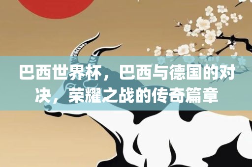巴西世界杯，巴西与德国的对决，荣耀之战的传奇篇章