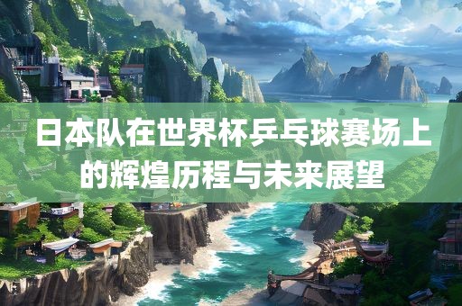 日本队在世界杯乒乓球赛场上的眉山市正发家政服务有限公司辉煌历程与未来展望