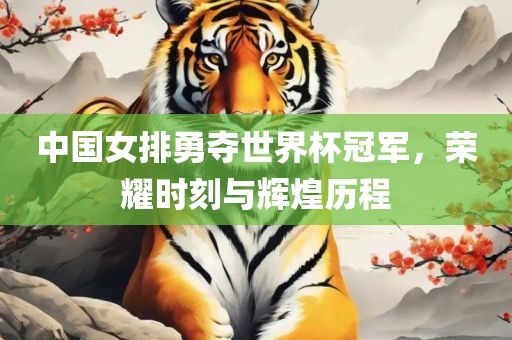中国女排勇夺世界杯冠军，荣耀时刻与辉煌历程