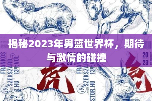 揭秘2023年男篮世界杯，期待与激情的碰撞眉山市正发家政服务有限公司