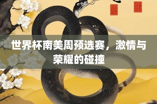 世界杯南美周预选赛，激情与荣耀的碰撞眉山市正发家政服务有限公司