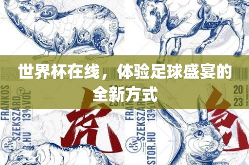 世界杯在线，体验足球盛宴的全新方式