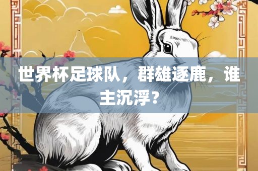世界杯足球队，群雄逐鹿，谁主沉浮？眉山市正发家政服务有限公司