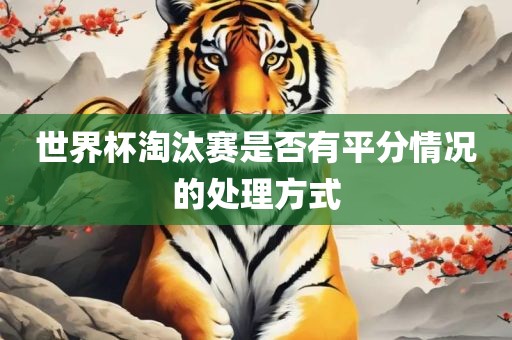 世界杯淘汰赛是否有平分情况的处理方式眉山市正发家政服务有限公司