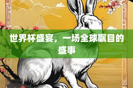 世界杯盛宴，一场全球瞩目的盛事