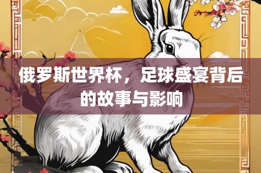 俄罗斯世界杯，足球盛宴背后的故事与影响