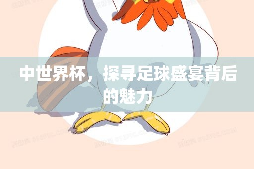 中世界杯，探寻足球盛宴背后的魅力