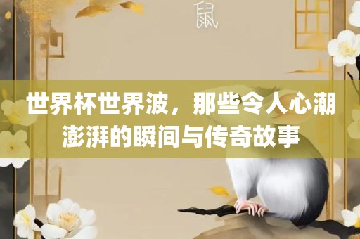 世界杯世界波，那些令人心潮澎湃的瞬间与传奇故事