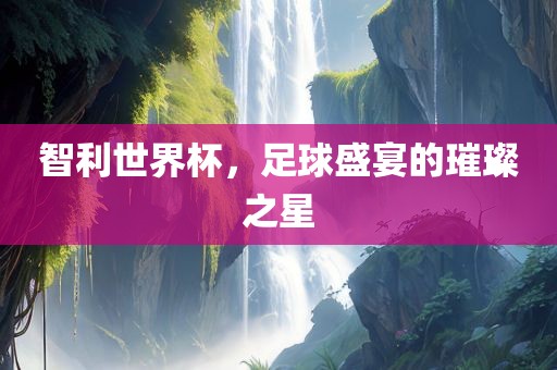 智利世界杯，足球盛宴的璀璨之星