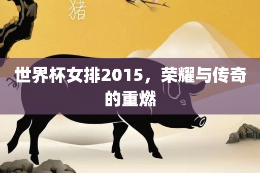 世界杯女排2015，荣耀与传奇的重燃