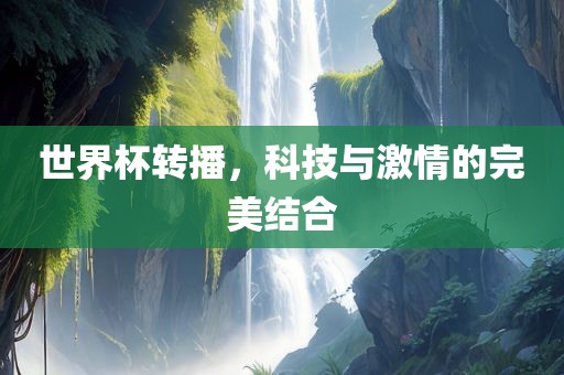世界杯转播，科技与激情的完美结合
