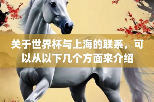 关于世界杯与上海的联系，可以从以下几个方面来介绍