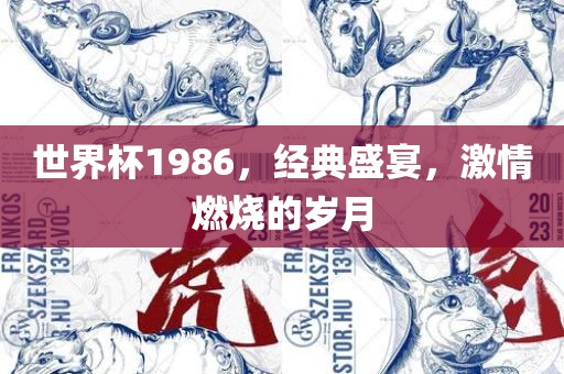 世界杯1986，经典盛宴，激情燃烧的岁月