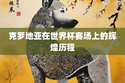 克罗地亚在世界杯赛场上的辉煌历程