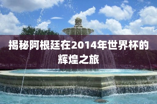 揭秘阿根廷在2014年世界杯的辉煌之旅