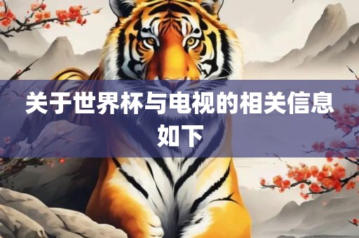 关于世界杯与电视的相关信息如下