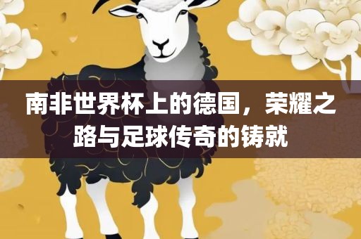 南非世界杯上的德国，荣耀之路与足球传奇的铸就