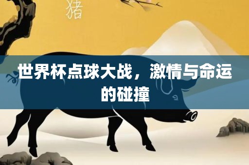 世界杯点球大战，激情与命运的碰撞
