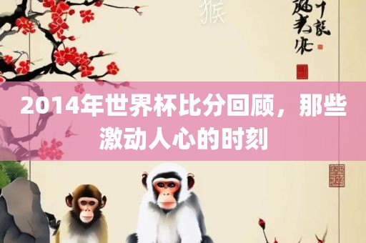 2014年世界杯比分回顾，那些激动人心的时刻