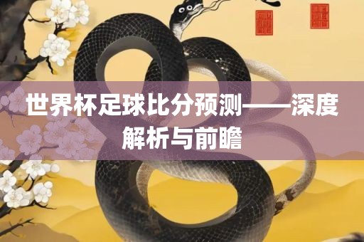世界杯足球比分预测——深度解析与前瞻