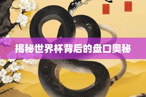 揭秘世界杯背后的盘口奥秘