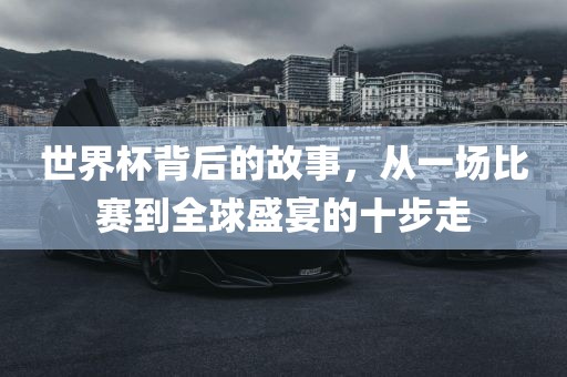 世界杯背后的故事，从一场比赛到全球盛宴的十步走