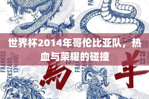 世界杯2014年哥伦比亚队，热血与荣耀的碰撞