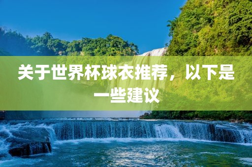 关于世界杯球衣推荐，以下是一些建议