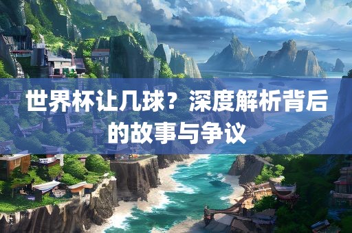 世界杯让几球？深度解析背后的故事与争议