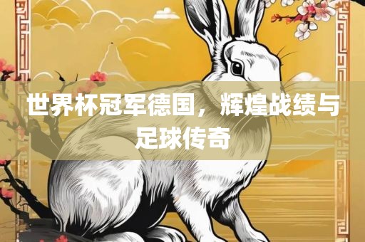世界杯冠军德国，辉煌战绩与足球传奇