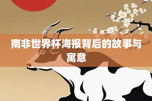 南非世界杯海报背后的故事与寓意