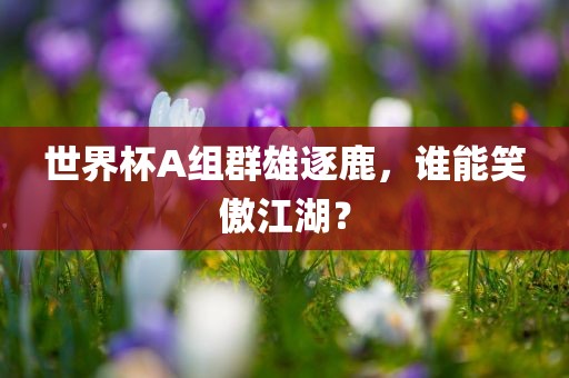 世界杯A组群雄逐鹿，谁能笑傲江湖？眉山市正发家政服务有限公司