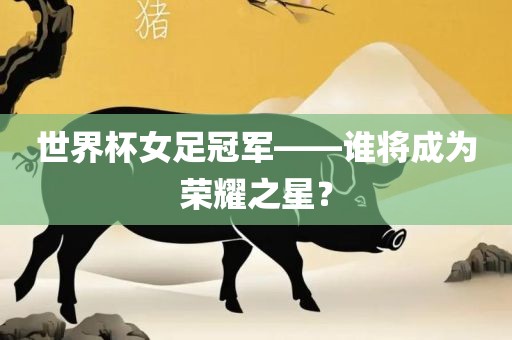 世界杯女足冠军——谁将成为荣耀之星？