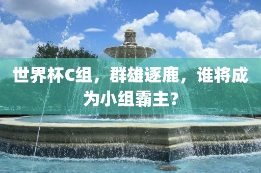 世界杯C组，群雄逐鹿，谁将成为小组霸主？